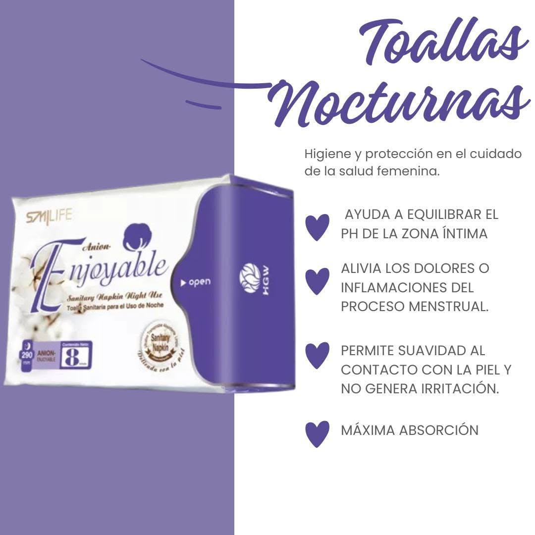 Toallas nocturnas